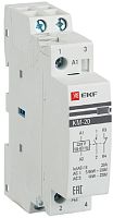 Контактор модульный EKF PROxima КМ 1п 1НО+1НЗ 20А 230В АС картинка